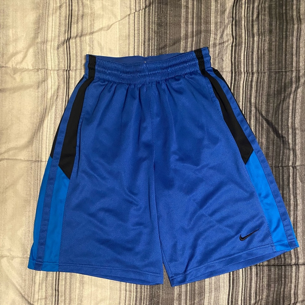 Blue Nike Gym Shorts (medium)